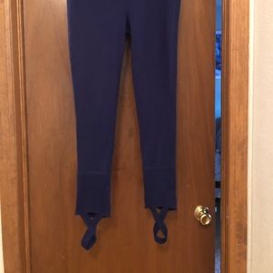 Free People cute blue leggings